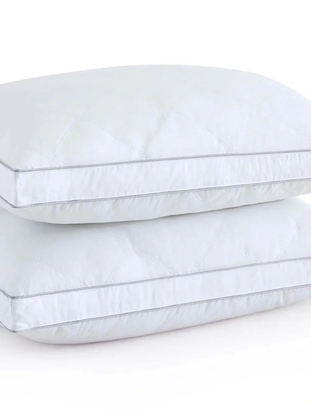 Luxury Core Sleep King Pillow, Down Alternative, with Cording and Gusset. NEW